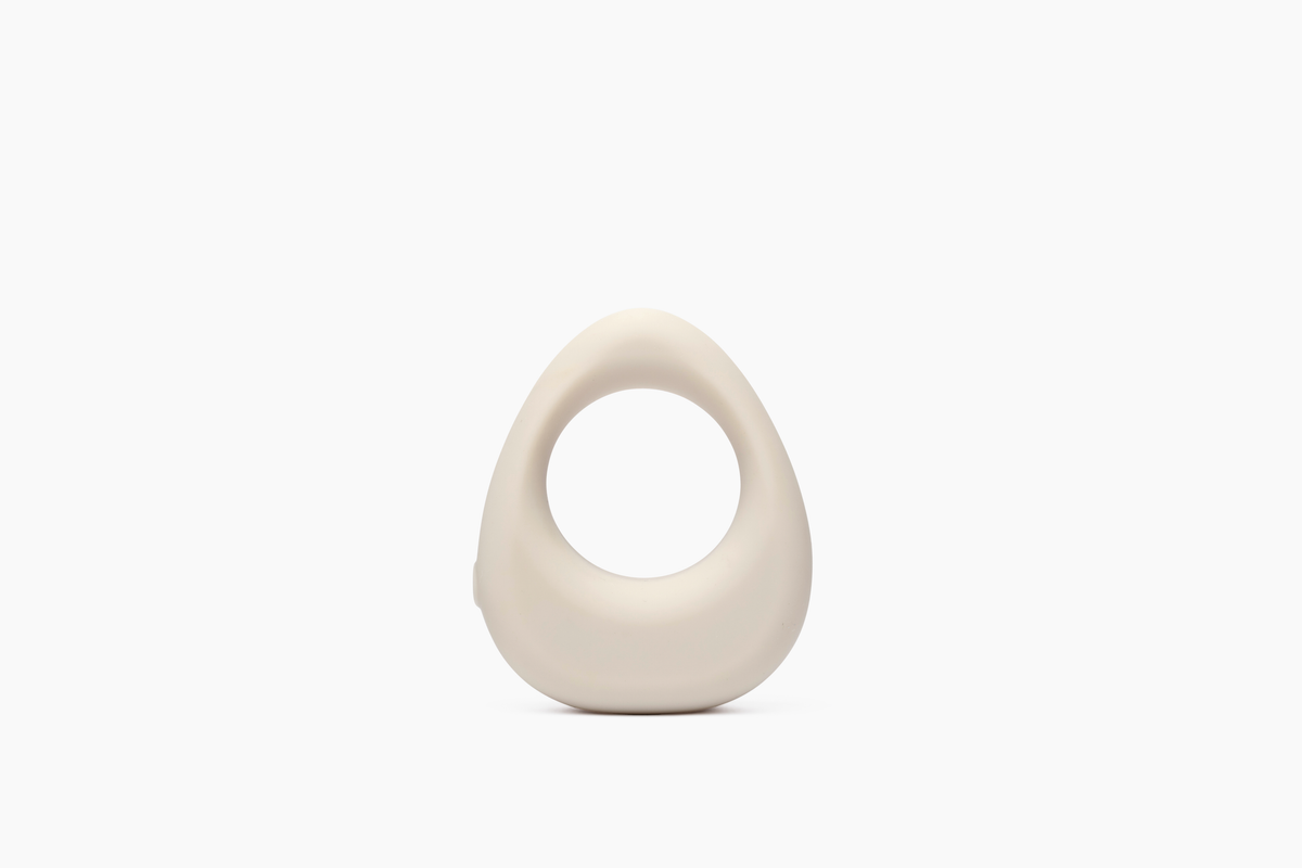 Band - sex toy, vibrating ring, grey, adult gifts.