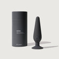 Cone -sex toy, 3-speed vibrating plug, charcoal, adult gift.