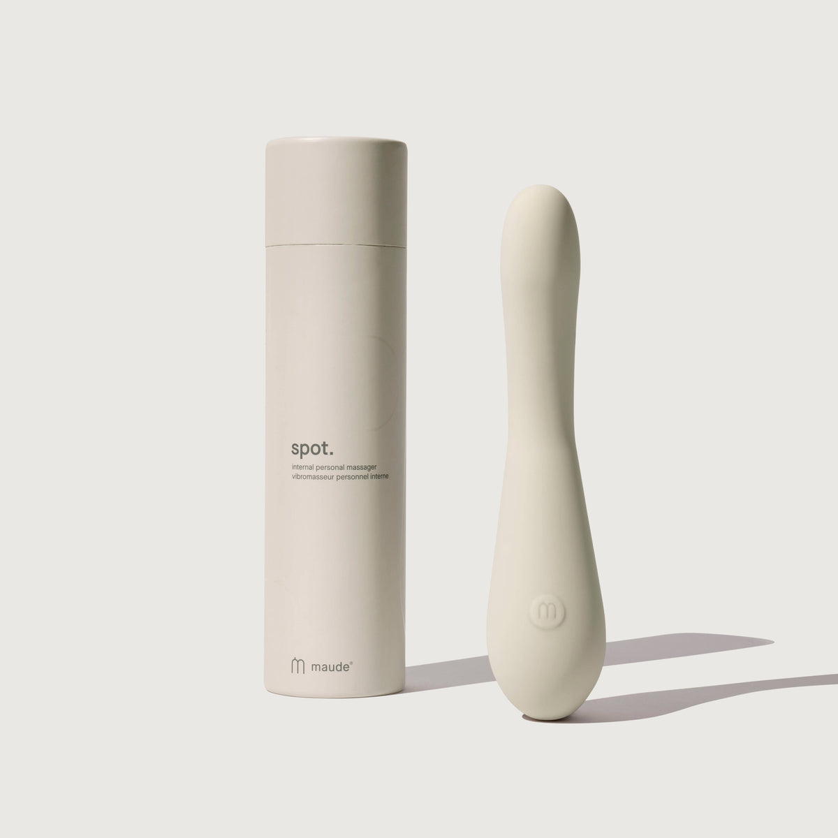 Spot - sex toy, 5-speed vibrator, grey, adult gifts.