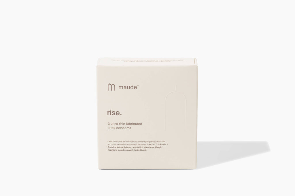 Rise - Travel pack: 3 ultra-thin latex condoms