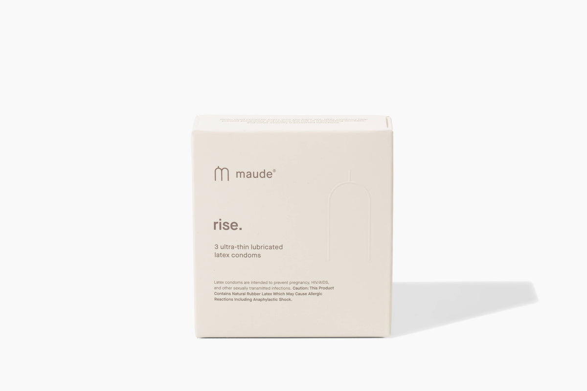Rise - Travel pack: 3 ultra-thin latex condoms