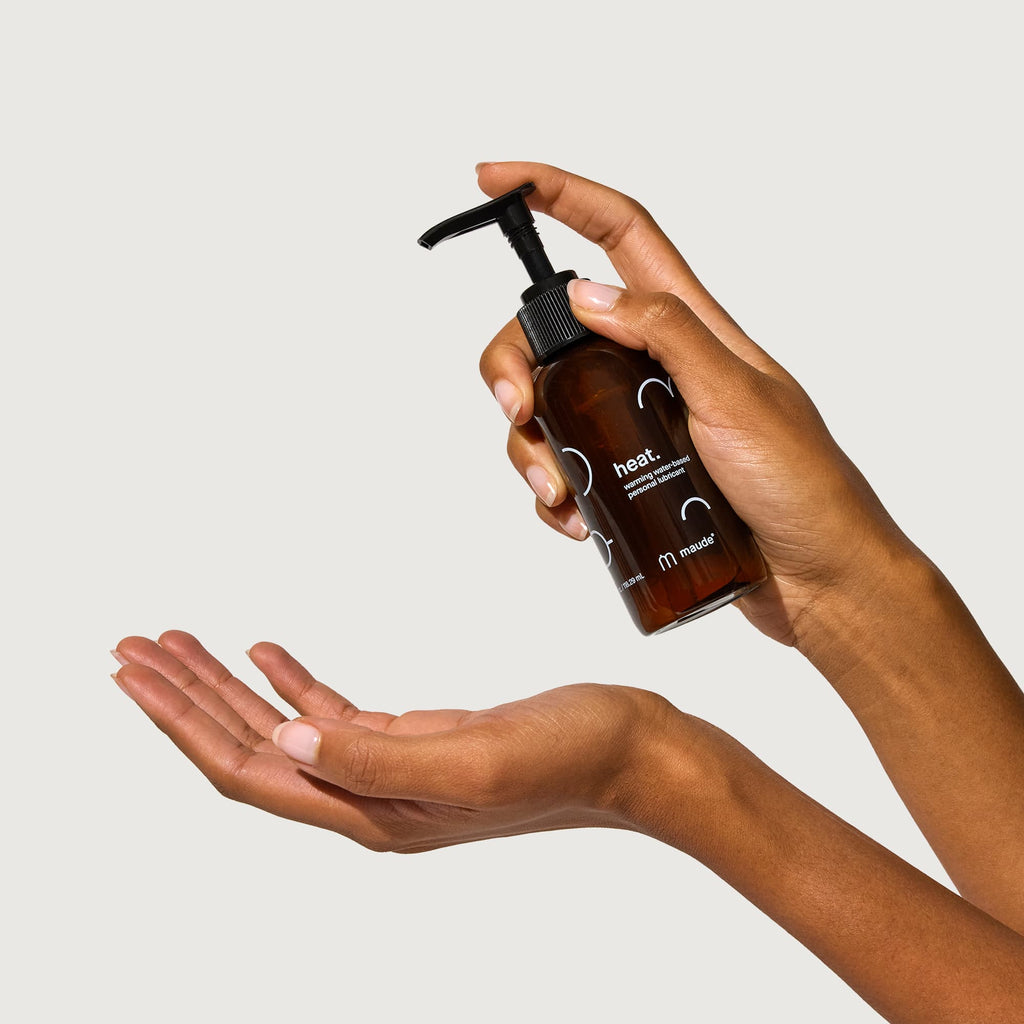 Warming water-based lubricant, Heat, 4 oz , adult gifts.