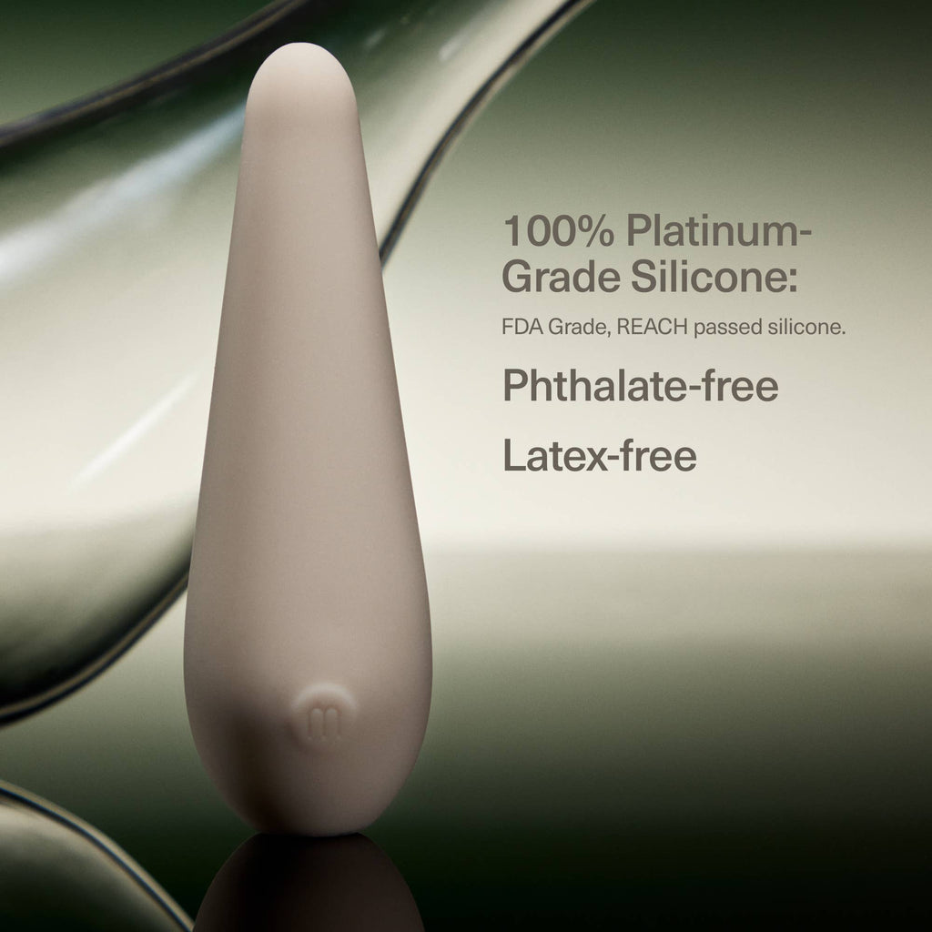 Vibe - sex toy, 3-speed vibrator, grey, adult gifts.
